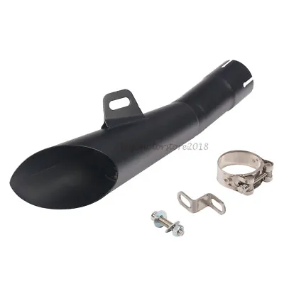 Motorcycle Muffler Pipe Slip-On  Exhaust  Link Tube For Yamaha YZF-R6 2006-2018 • $33.25