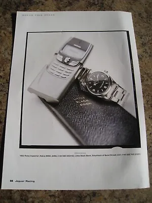 £1.99 • Buy 1992 Rolex Explorer Watch Nokia 8850 Little Black Book Advert A4 File 26