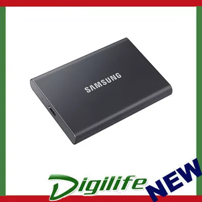 $109 • Buy Samsung T7 500GB Portable External SSD 1050MB/s 1000MB/s R/W USB3.2 Gen2 Type-C