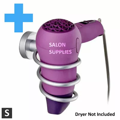 Hair Dryer Holder - Wall Mounted Blow Dryer Holder | Barbers & Hairdressers • £7.99