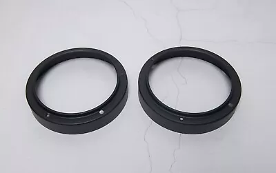 Black Headlight Bezel Rings Humvee All Military Vehicle Headlights Hummer H1 • $53.75