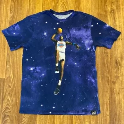 Nike Air Jordan XI 11 Shirt Men Large Space Jam Galaxy 20th Anniversary  • $49.95