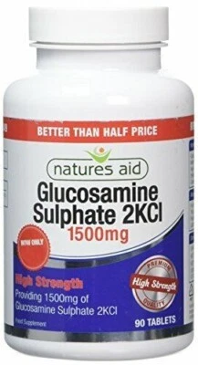 £9 • Buy Premium Glucosamine Sulphate 1500 Mg - High Strength, Salt-Free Formula 90 CAPS