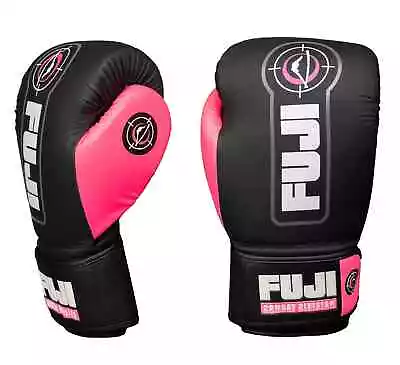 Fuji Sports Precision Boxing MMA Kickboxing Sparring Training Gloves - Pink • $59.99