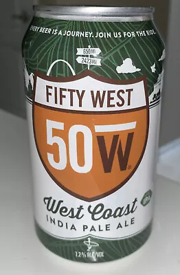 Cincinnati 50 West IPA Craft Beer Can Micro Brew Empty • $2.95