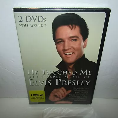 He Touched Me The Gospel Music Of Elvis Presley Volumes 1 And 2 DVD New Sealed • $9.88