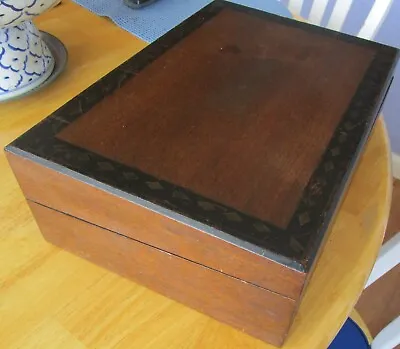 Veneerd Vintage Travelig Wood Lap Desk • $40.95