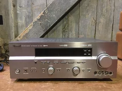 Yamaha RX-V650 AV Receiver 100W 7.1 Home Cinema Amplifier Silver Spares Repairs • £48