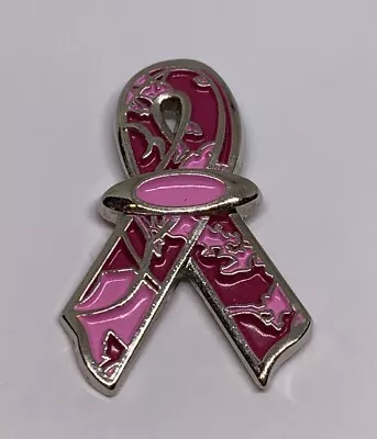 Oakley Sunglasses Pink Ribbon Breast Cancer Awareness 2008 Lapel Pin (155) • $19.99