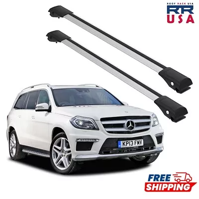 Roof Rack Cross Bars For Mercedes-Benz GL-Class X164 2006-2012 Gray 2 Pcs • $110