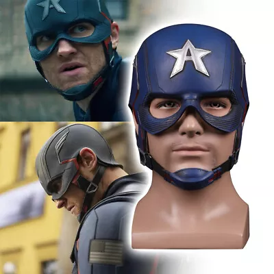 The Falcon And Winter Soldier Mask Cosplay Captain America Helmet Superhero Mask • $26.39