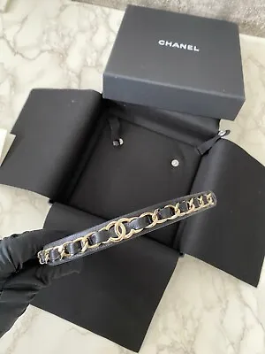 New Authentic Chanel Classic Hair Band Headband Head Band Accessory Accessories • $1250