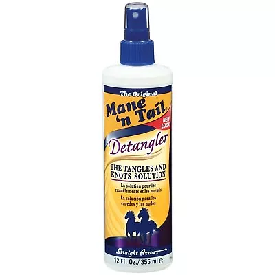 Mane N Tail Original Moisturizing Hair Detangler Spray Solution 12 Oz Pack Of 6 • $39.83