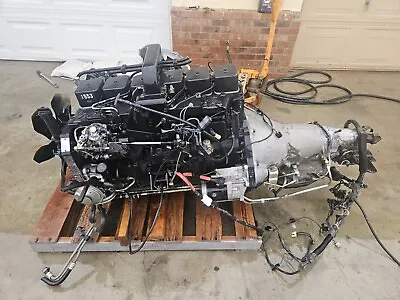 91 5.9 12v Cummins Engine Motor VE Pump W/ Harness   180k Miles   Turbo Diesel  • $2400