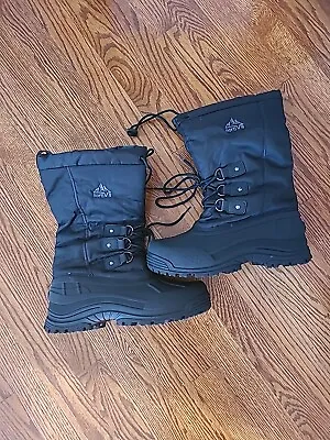 Nortiv8 Mens Snow Boots Insulated Thermolite Winter Outdoor Boots Sz 8 • $55