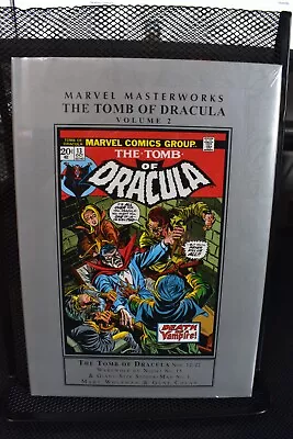 Marvel Masterworks The Tomb Of Dracula Volume 2 Hardcover NEW SEALED RARE Blade • $7.52