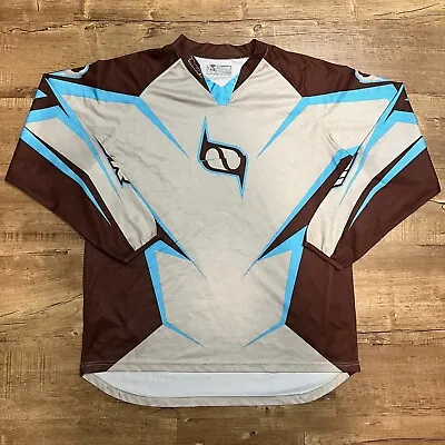 Vintage Long Sleeve Jersey Size XXL Y2K Motocross Dirt Bike Shirt • $34.99