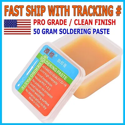 $5.35 • Buy 50g Soldering Flux Paste Solder Welding Rosin Grease Cream For Phone PC Circuit 