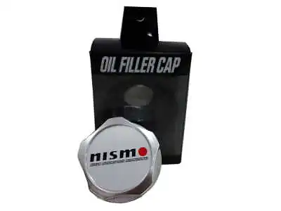 Silver Nismo Racing Oil Filler Cap Oil Tank Cover Aluminum For Nissan Cars   • $19.69