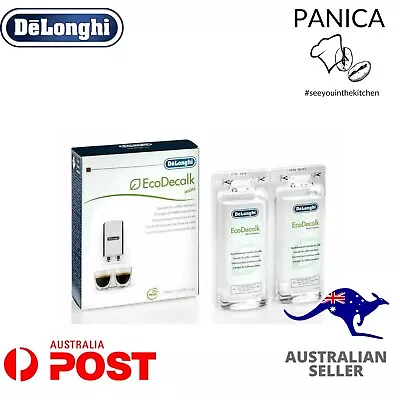 $53.76 • Buy Genuine DeLonghi Descaler For Automatic Coffee Machines 200ml EcoDecalk DLSC200