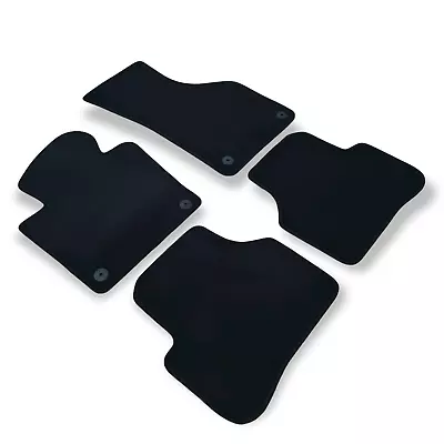 Car Floor Mats For VW Passat Velour Waterproof Black Carpet Rugs Auto Liners New • $50.16