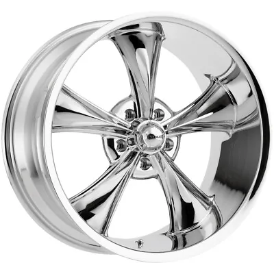 Ridler 695 18x8 5x4.75  +0mm Chrome Wheel Rim 18  Inch • $190.99