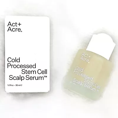 ACT+ACRE Cold Processed Stem Cell Scalp Serum - BRAND NEW IN BOX • $25.75