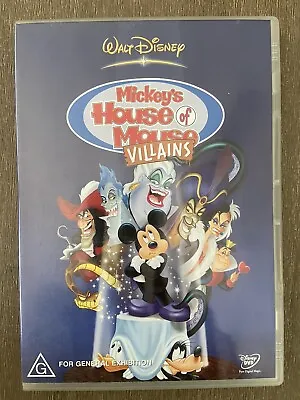 Mickey's House Of Mouse Villains DVD - Disney Animated Series - Cruella Jaffar • $9.79