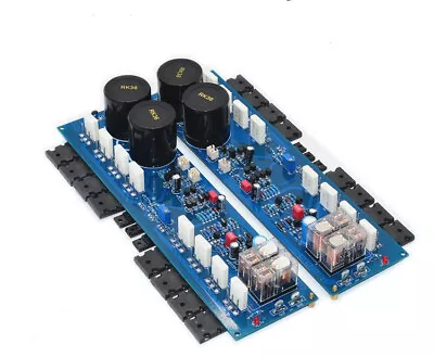 One Pair R408 HiFi Audio Professional Power Amplifier Board 500W + 500W • £57.60