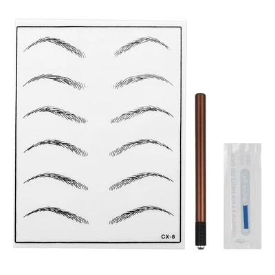 £5.41 • Buy Makeup Microblading Eyebrow Tattoo Needle Pen Semi Permanent Pigment Kit