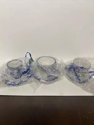 Mini Tea Cups And Saucers • $13