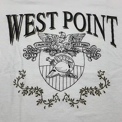 Vintage USMC West Point Marine Corps T Shirt Single Stitch USA Men’s Size L • $24