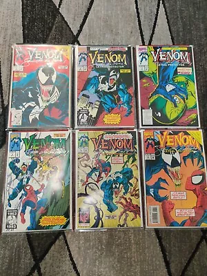 Venom Lethal Protector #1-6 SET COMPLETE Signed By Sam De La Rosa NM 1993 W/COA • $629.98