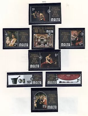 Malta Stamp Scott #409-416 Europe Art Exposition Set Of 8 MNH SCV$2.00 • $1.50