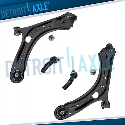 Front Lower Control Arms W/Ball Joint Tie Rods For 2012 - 2019 Passat Beetle FWD • $92.60