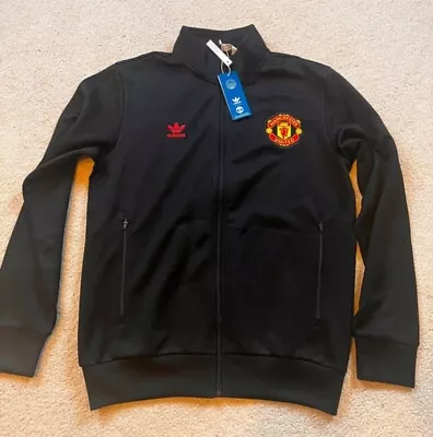 Manchester United Adidas Originals Track Top / Jacket Size Medium BNWT • £30