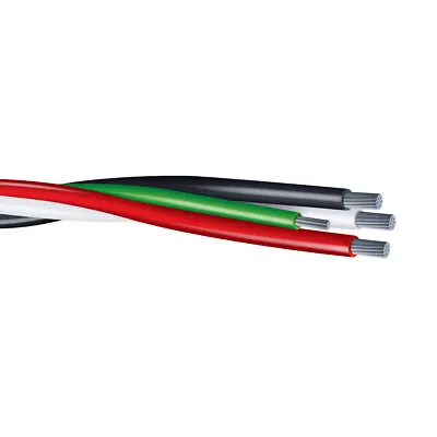 2/0-3 With #4 AWG Ground 150 Amp Aluminum XHHW-2 Priority-PLEX Cable 1000V • $400