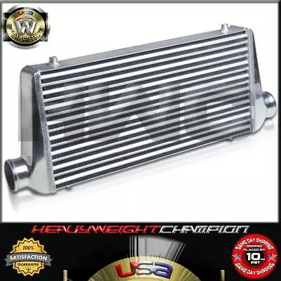 3  Universal Aluminum Intercooler 32x12x3 For BMW E30 E36 E46 M3 Z3 AUDI A4 S4 • $109.90