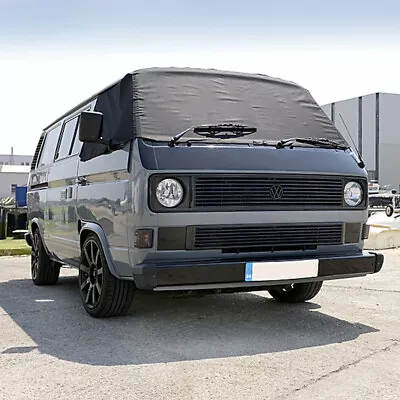 VW T3 T25 Vanagon Combi Bus Van Screen Wrap Black Out Cover 1979 To 1992 SW295B • $49.95