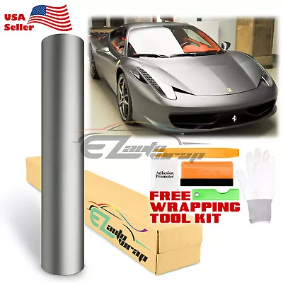 Premium Matte Flat Gray Vinyl Car Wrap Sticker Decal Sheet Film Bubble Free • $49