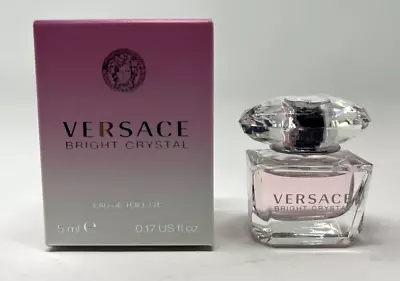 Versace Bright Crystal - Eau De Toilette - .17 Fl. Oz. - Brand New In Box • $10