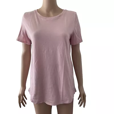 Victorias Secret Pink Tshirt Womens Large Stretch Short Sleeve • $12.99