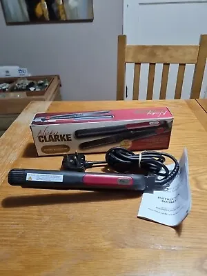 Nicky Clarke NCS70 Tourmaline Technology Variable Heat Hair Straightener • £20