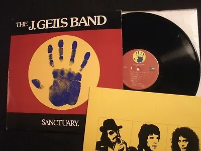 The J. Geils Band - Sanctuary - 1978 Vinyl 12'' Lp./ VG+/ R&B Funk Pop Rock • $14.39