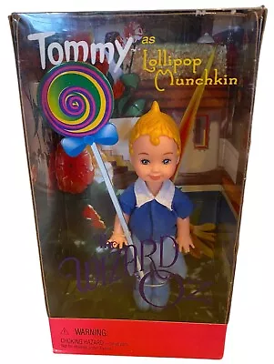 Barbie Wizard Of Oz TOMMY AS LOLLIPOP MUNCHKIN Doll In Package Vintage 1999 • $14.14