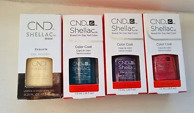 £7.15 • Buy Cnd Shellac Nail Colors Choose Your Shade