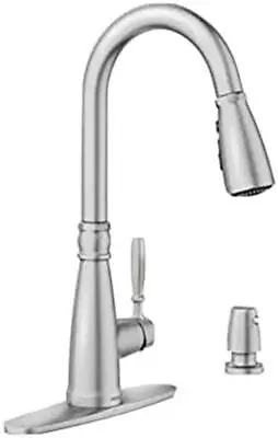 Moen 87162SRS Spot Resist Stainless Boman Pulldown Kitchen Faucet • $94.99