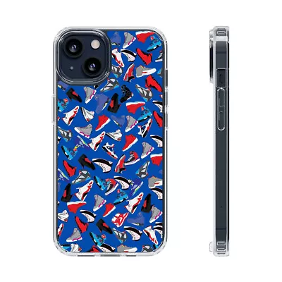 CASE FOR IPHONE AND SAMSUNG (Jordan Shoe Prints) • $19.99