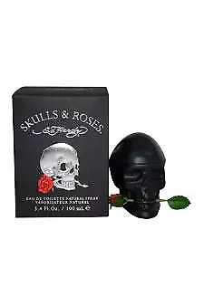 Christian Audigier M-4113 Ed Hardy Skulls And Roses Eau De Toilette Spray For Me • $34.57