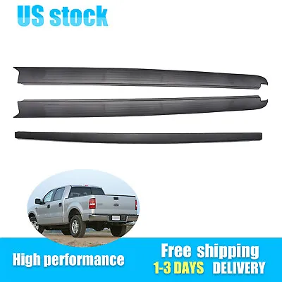 For 04-05 Ford F150 Style Side 5.5' RH & LH Bed Rail W/ Tailgate Cap Molding Kit • $149.99